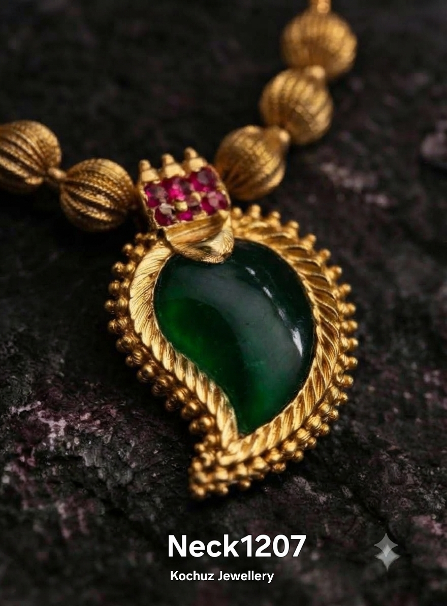 NECK1207 -Traditional Mango Palakka Neckpiece