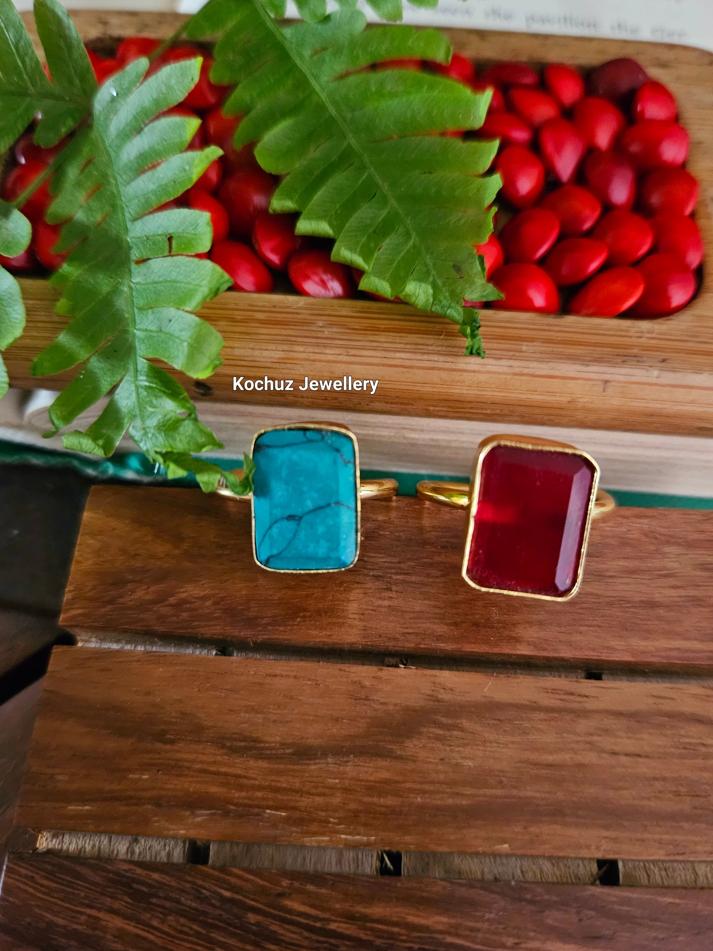 RING1013 - glass Rings