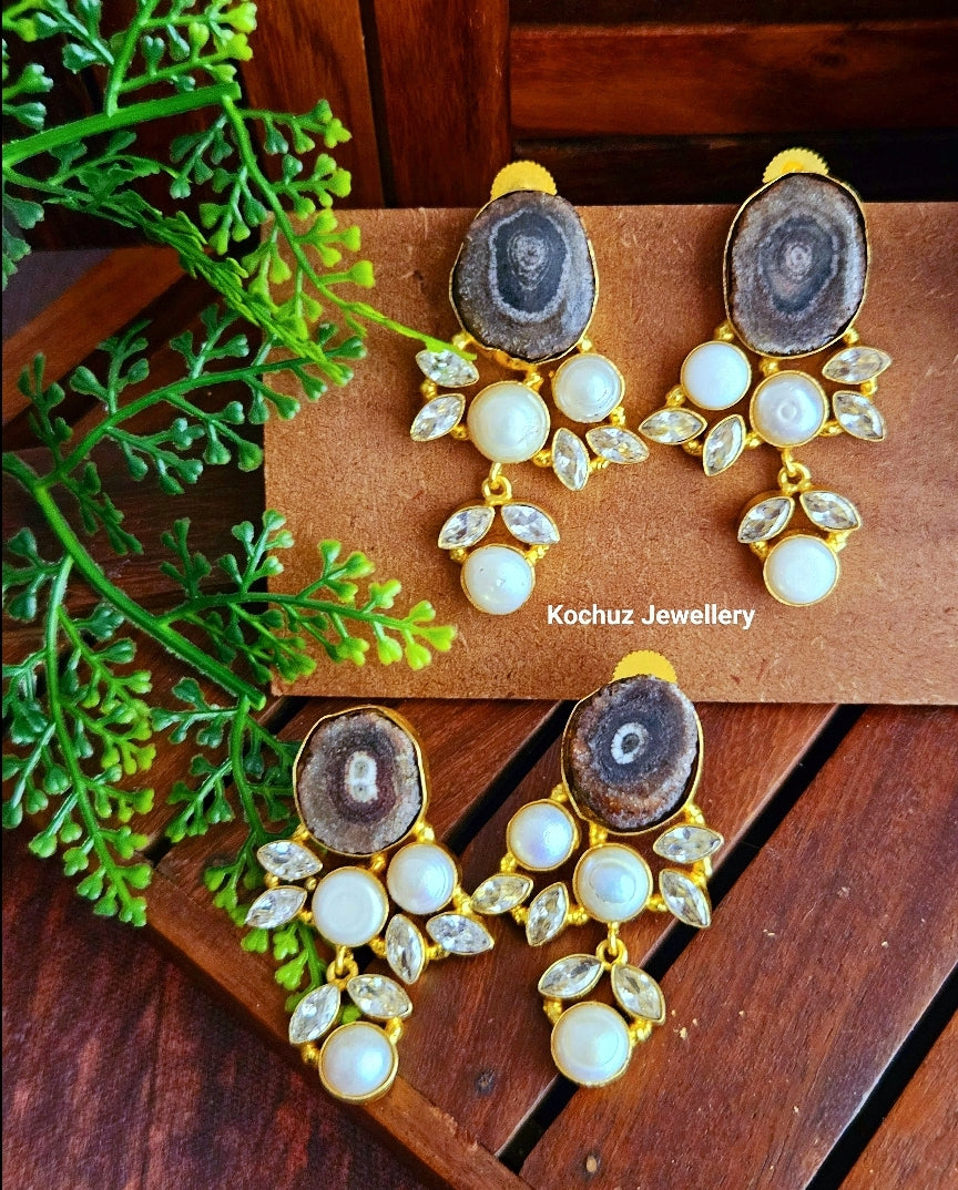 EAR1087 - Agate Earrings