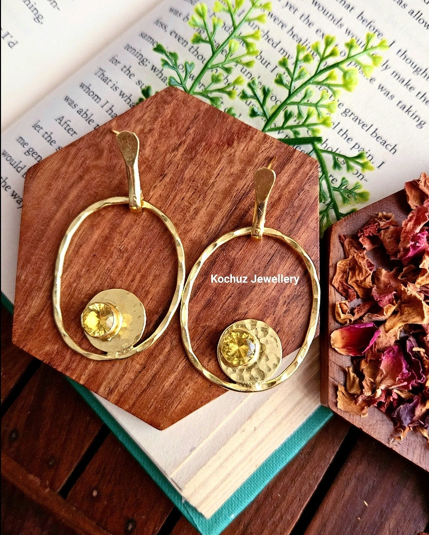 EAR1093 - Hammered Earrings