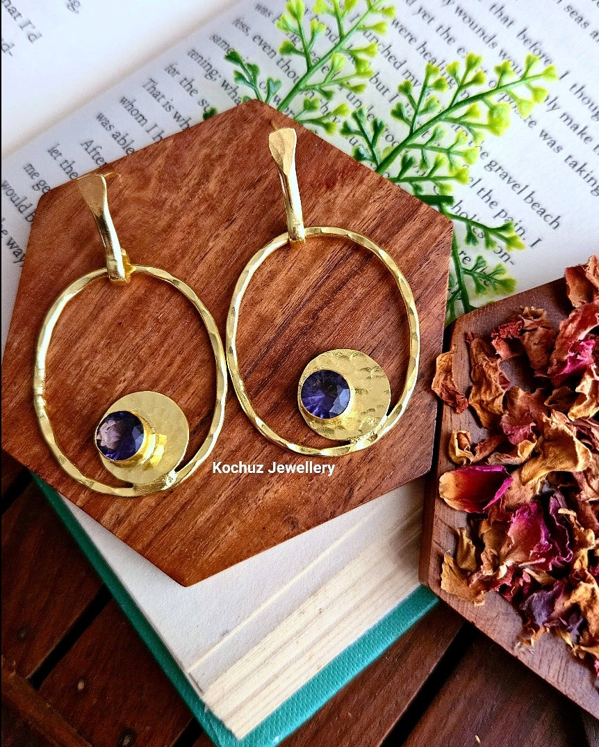 EAR1093 - Hammered Earrings