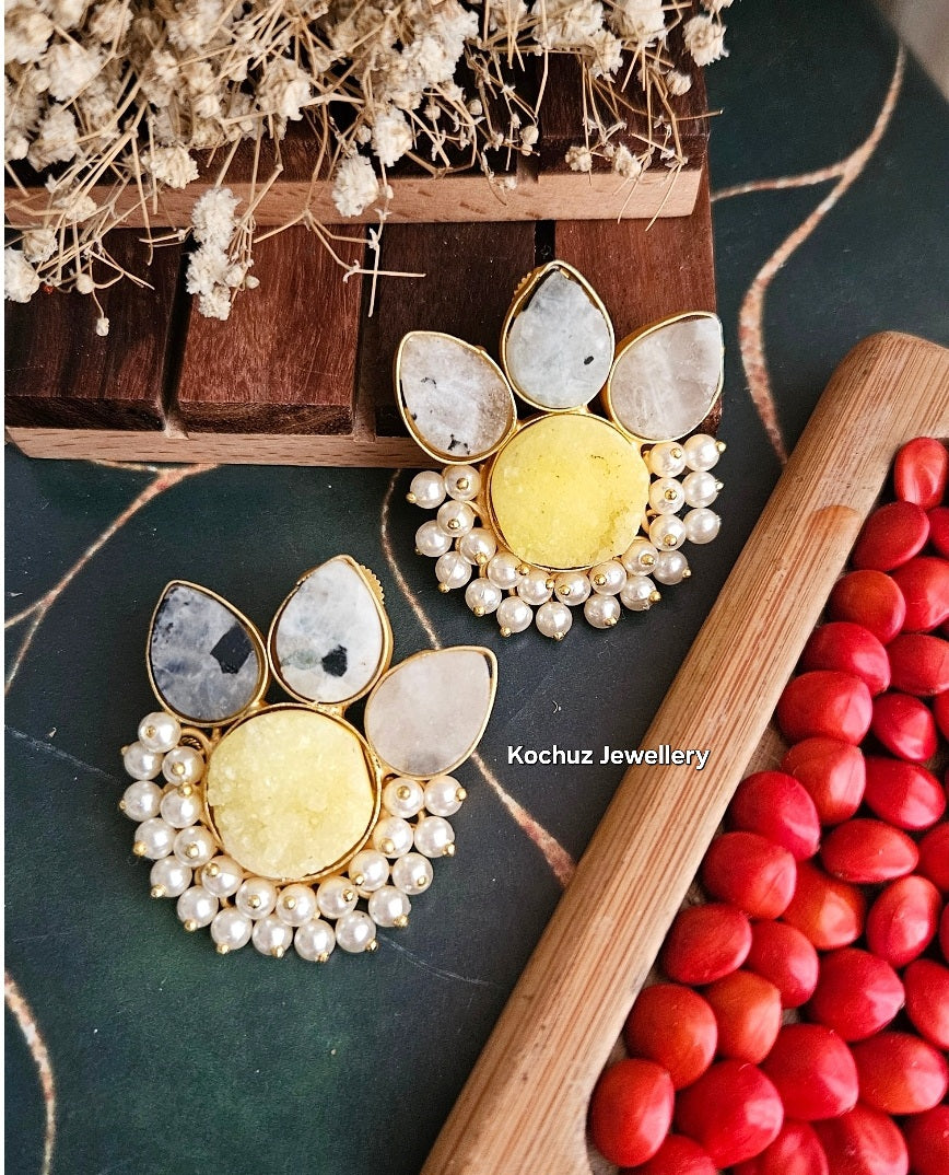 EAR1180 - Natural Stone Earrings