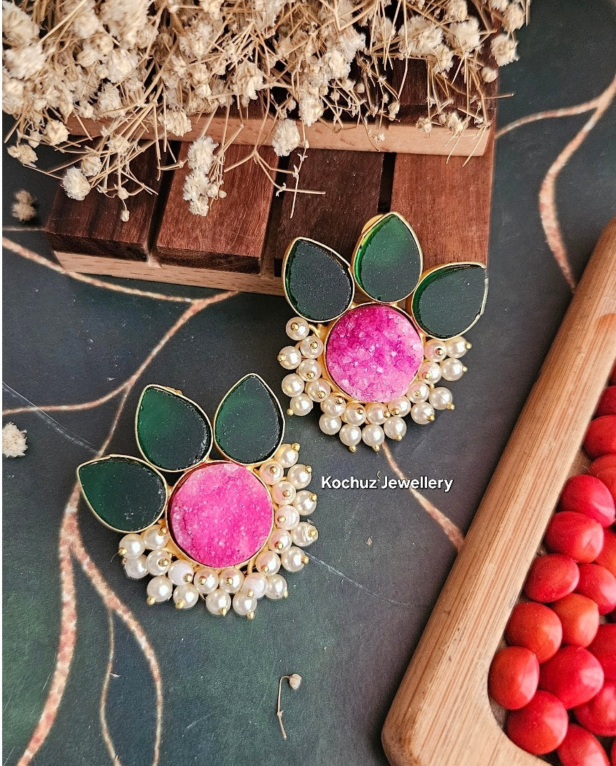 EAR1180 - Natural Stone Earrings