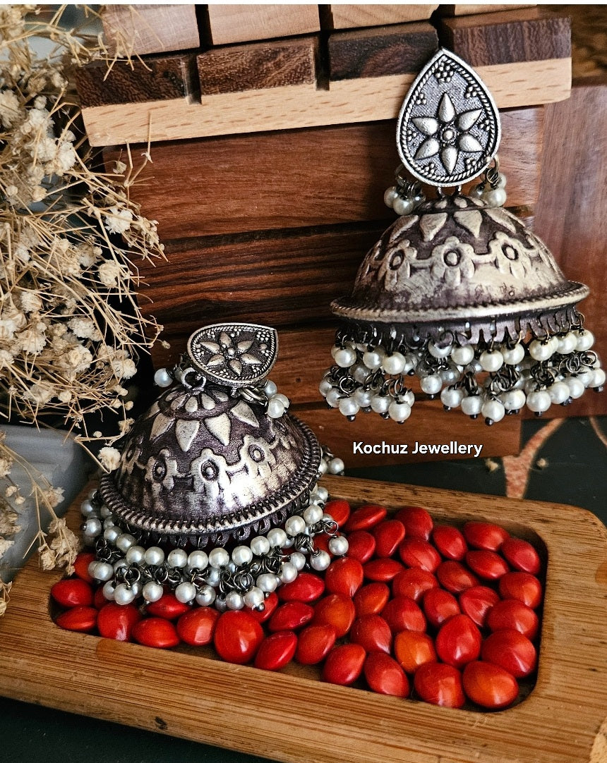 EAR1168 - Statement Jhumkas