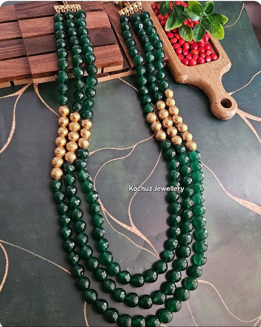 NECK1054- Premium Agate Neckpiece