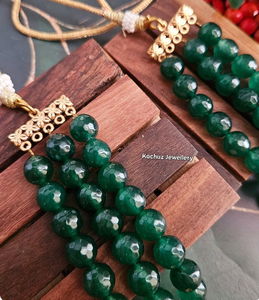 NECK1054- Premium Agate Neckpiece