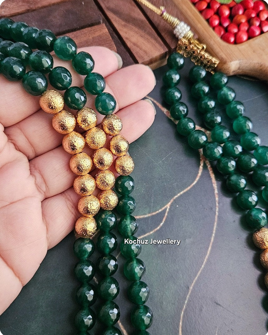 NECK1054- Premium Agate Neckpiece