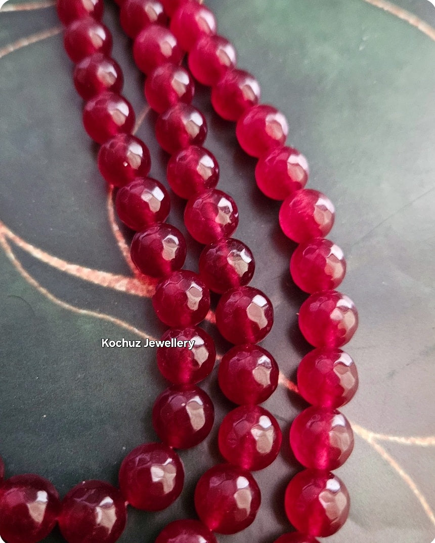 NECK1054- Premium Agate Neckpiece