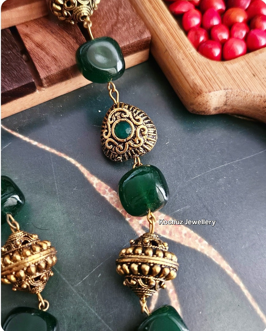 NECK1051 -Victorian Bead Neckpiece