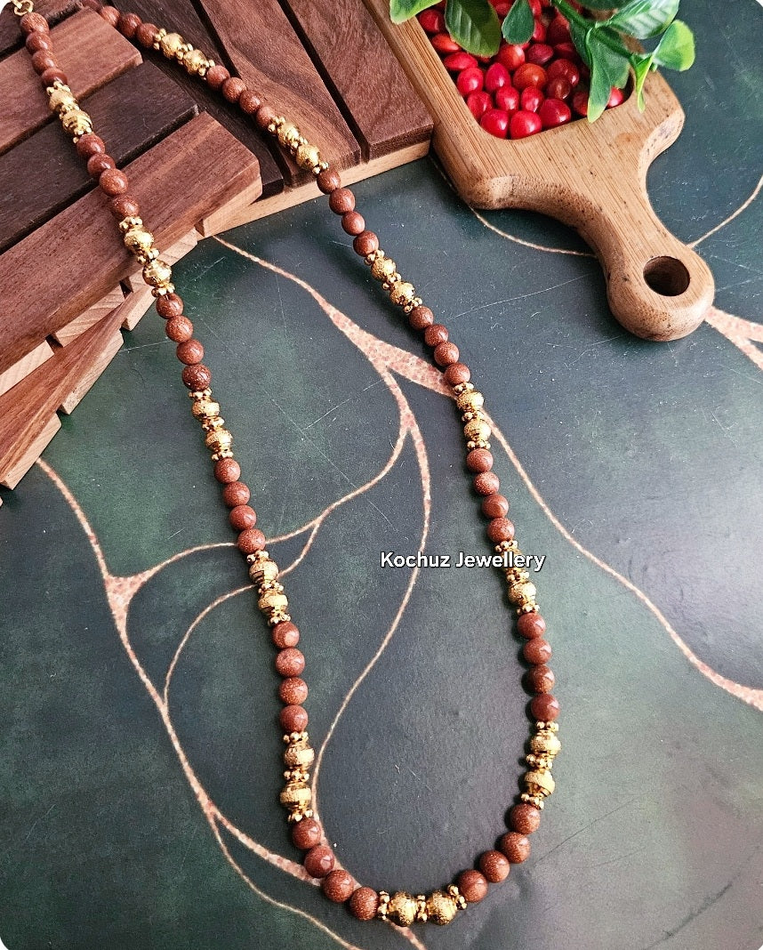 NECK1065 -Sand Sone Neckpiece