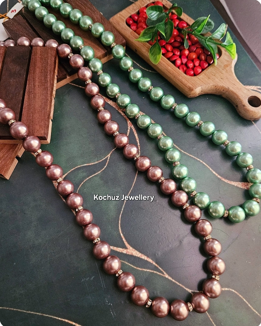 NECK1074 - Shell Pearl Neckpiece
