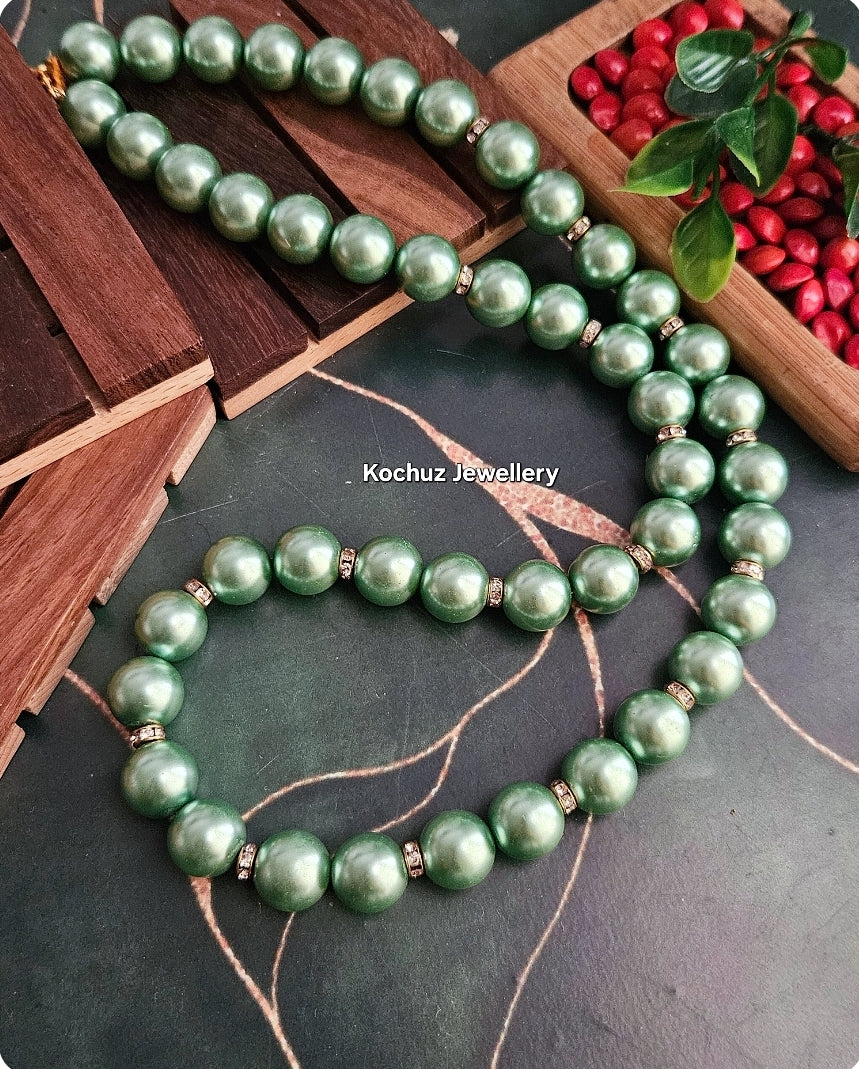 NECK1074 - Shell Pearl Neckpiece