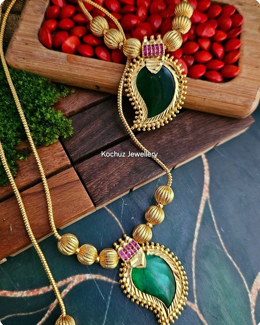 NECK1207 -Traditional Mango Palakka Neckpiece