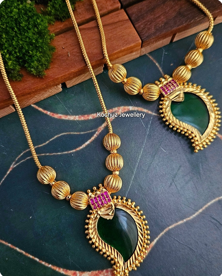 NECK1207 -Traditional Mango Palakka Neckpiece