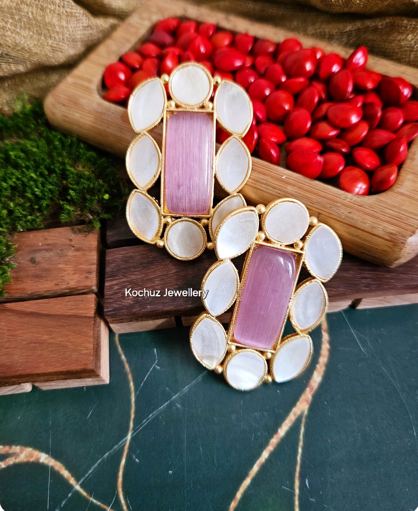 EAR1206 - Mother of Pearl Earrings