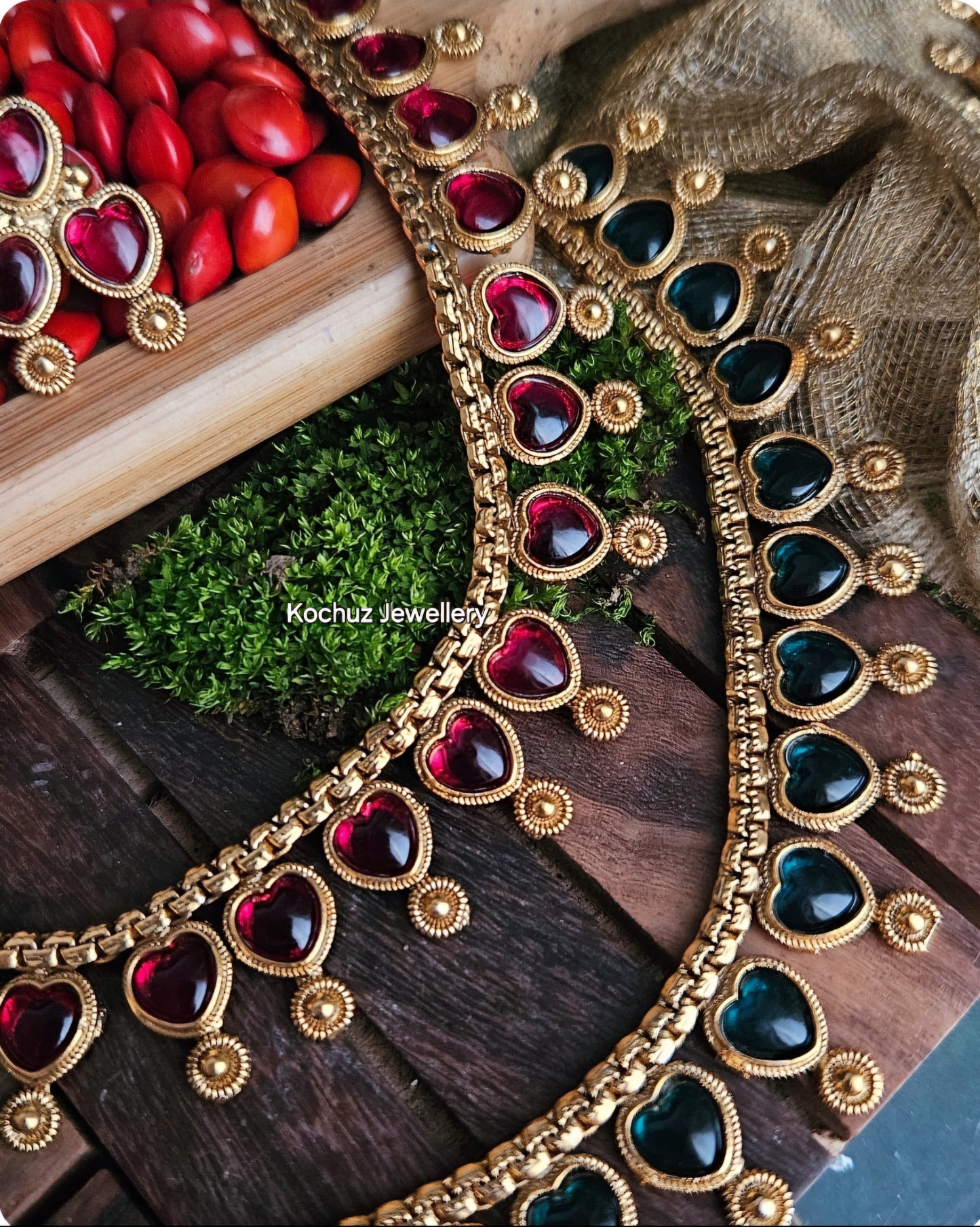 NECK1240 - Single Line Traditional Neckpiece