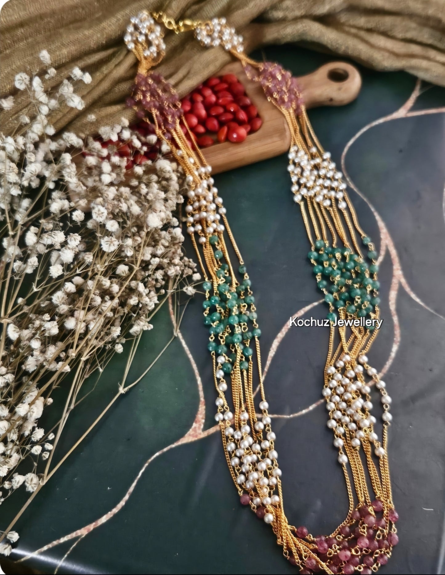 NECK1245 - 8 Layer Mix Neckpiece