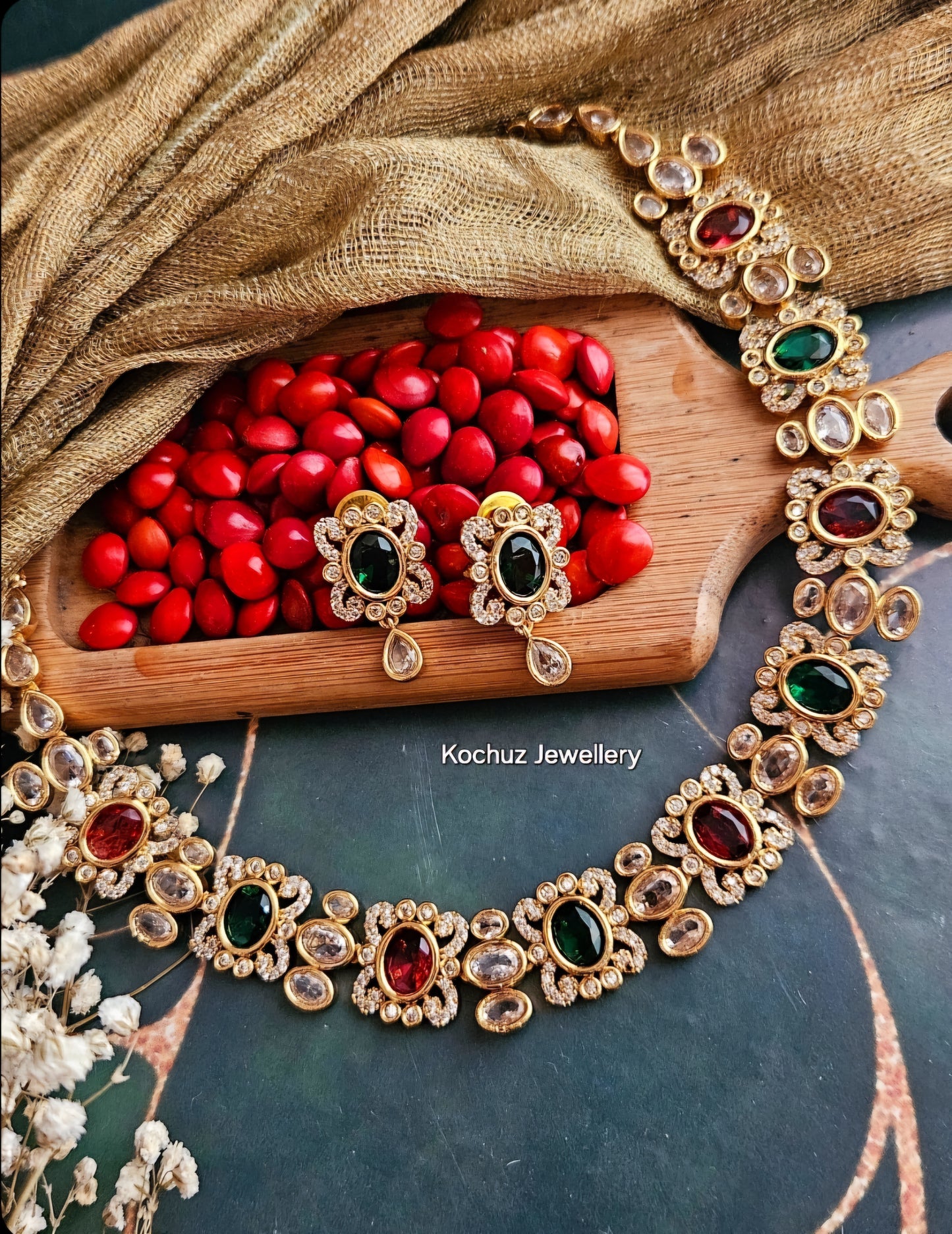 NECK1246 - Stone Neckpiece