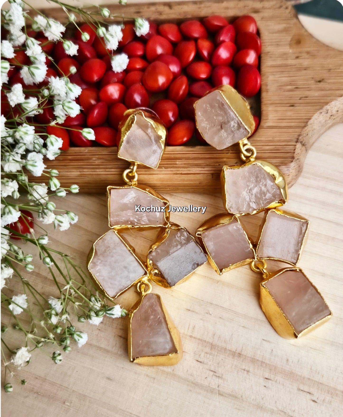 EAR1255 -Natural Stone Earrings
