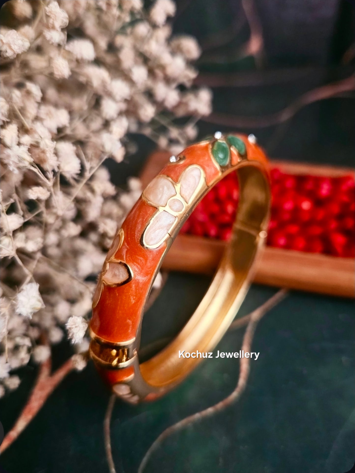 BANG1348 -Anti Tarnish Italian Enamel Meenakari Bangles