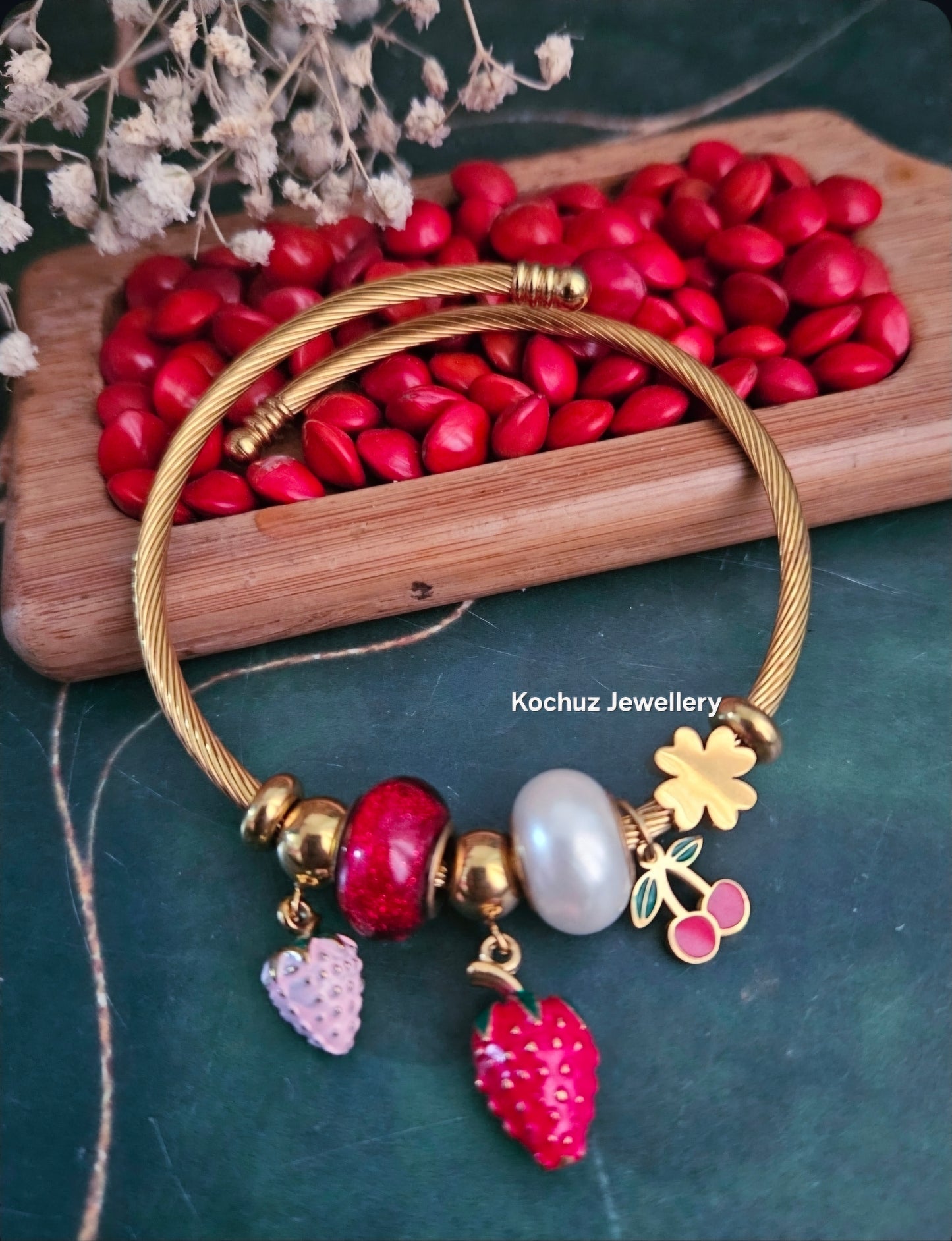 BANG1353 -Anti Tarnish Charm Bracelet