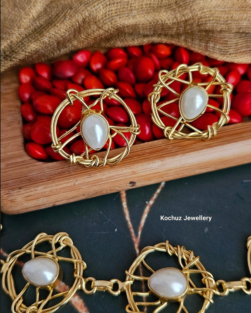 NECK1011 - Braoque Pearl NeckPiece