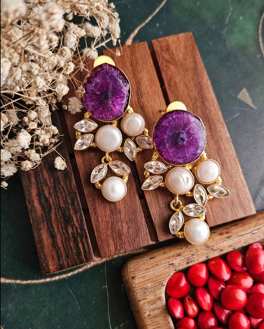 EAR1087 - Agate Earrings