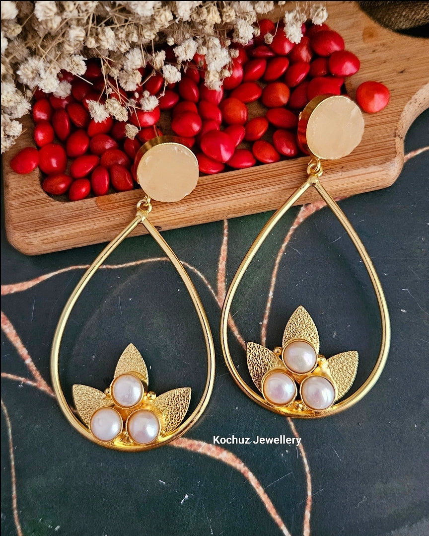 EAR1135 - Natural Stone Earring
