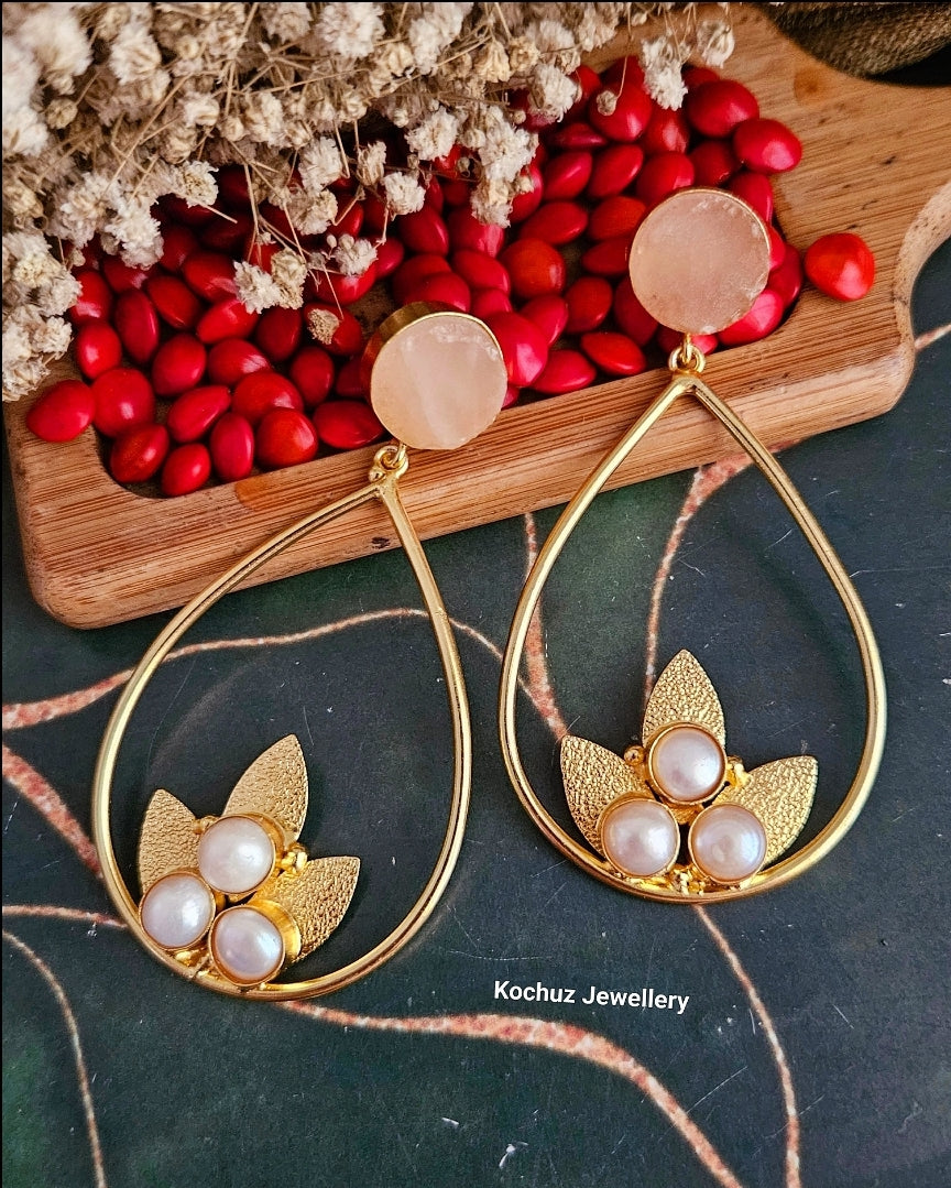 EAR1135 - Natural Stone Earring