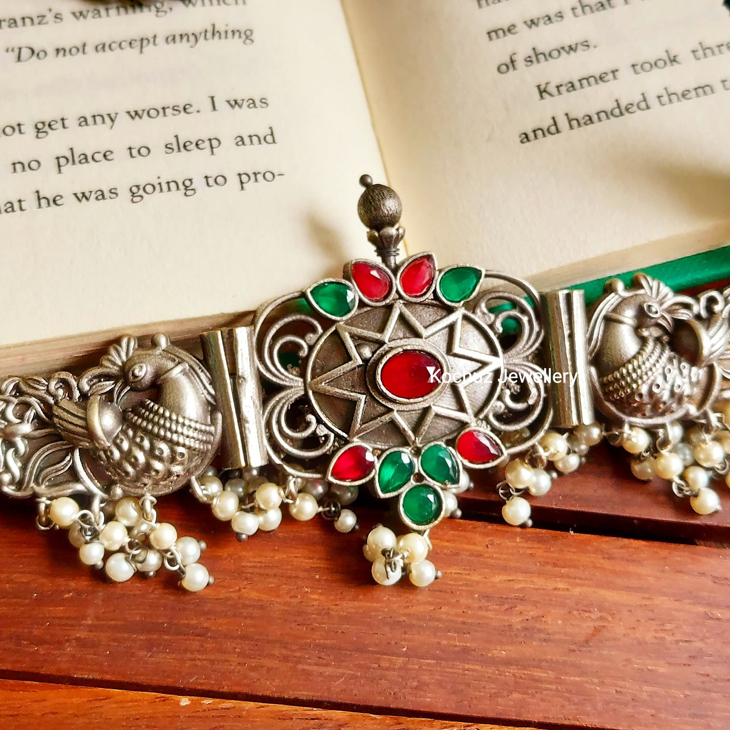 NECK1007 - Peacock Choker
