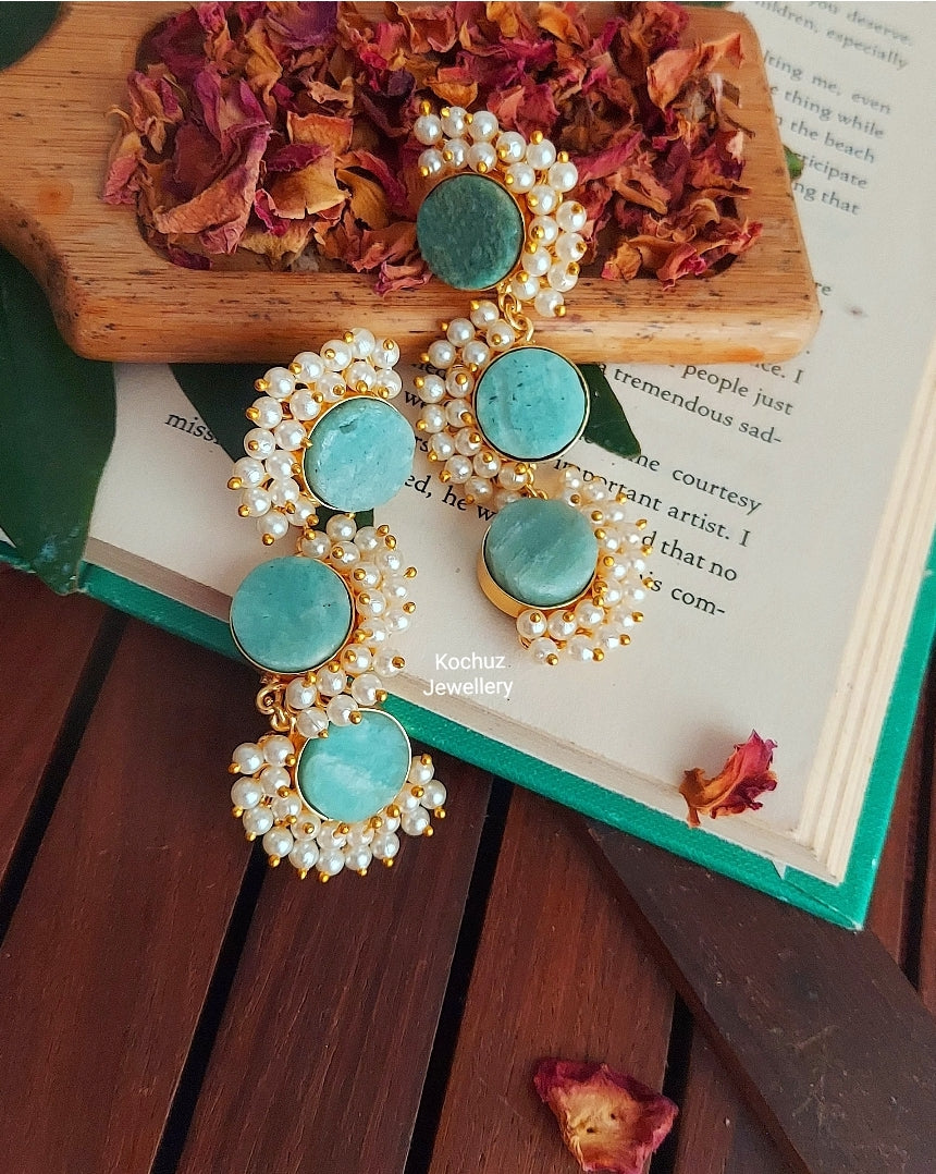 EAR1062 - Naira Round Earrings