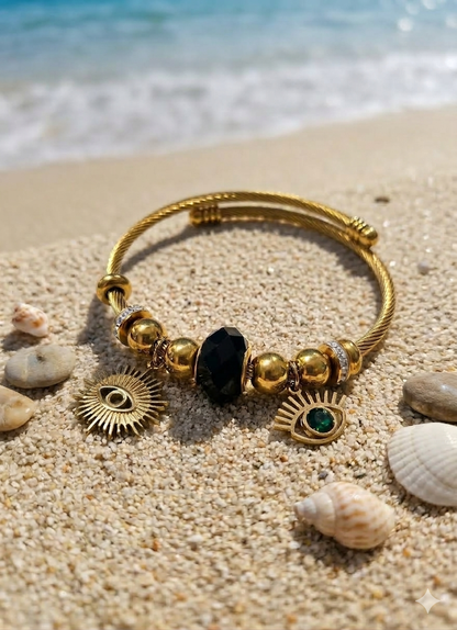 BANG1319 - Anti Tarnish Bangles with Charms