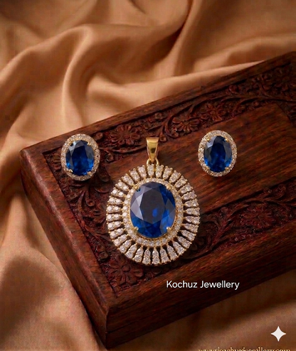 PEND1013- AD Replica Pendent Set - 3 colours