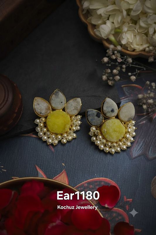 EAR1180 - Natural Stone Earrings