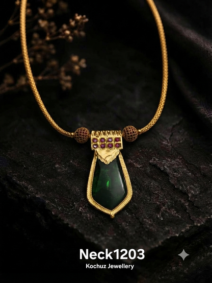 NECK1203 - Traditional Palakka Neckpiece