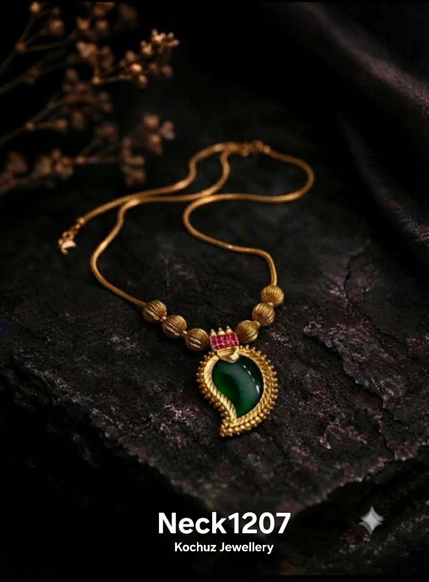 NECK1207 -Traditional Mango Palakka Neckpiece