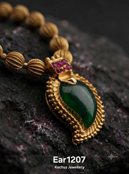 NECK1207 -Traditional Mango Palakka Neckpiece