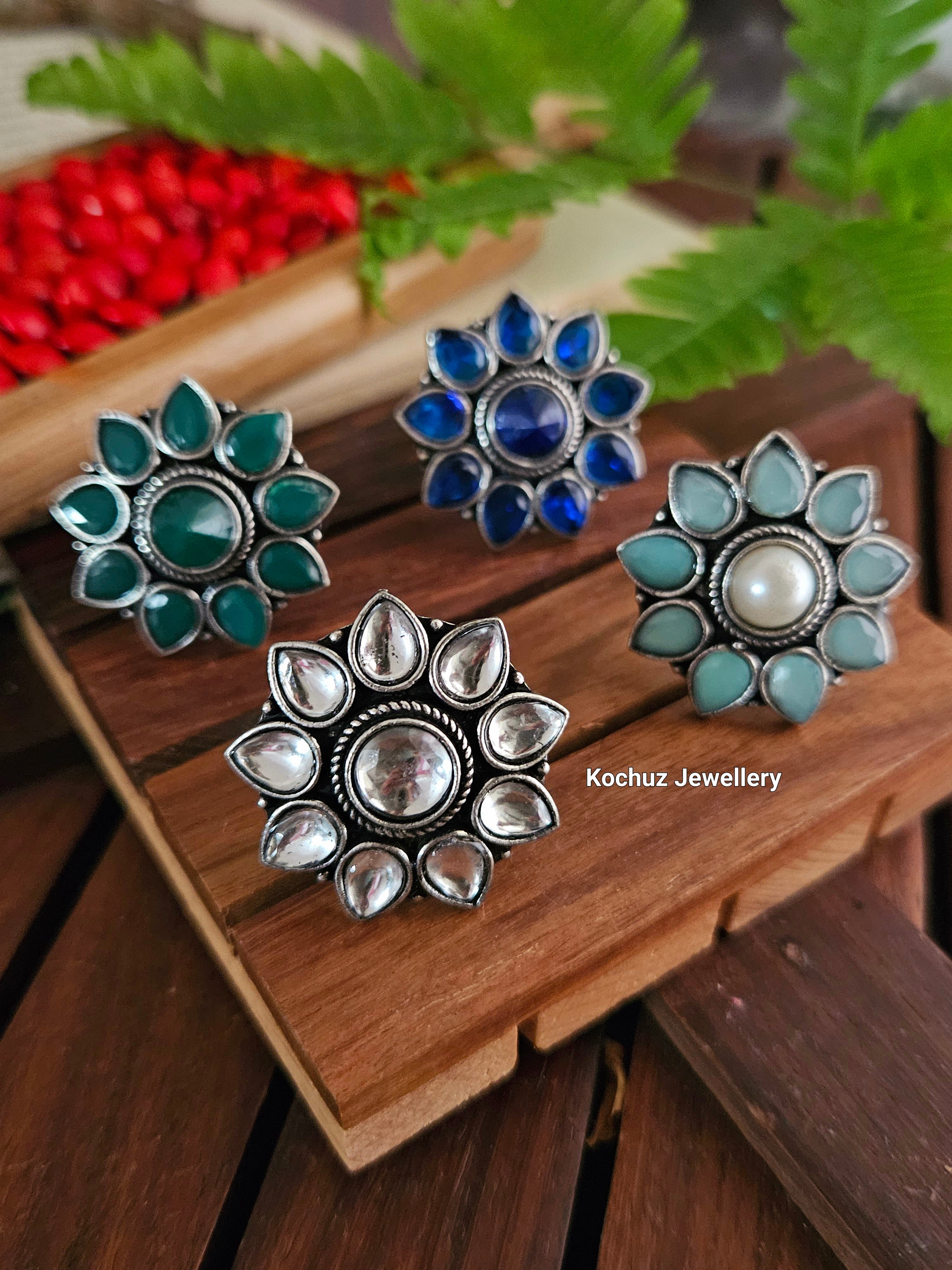 Kock Rings RING1002 - Flower Rings – KOCHUZ JEWELLERY