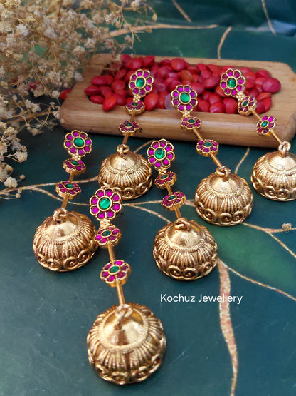 EAR1313 - Traditional Jhumka