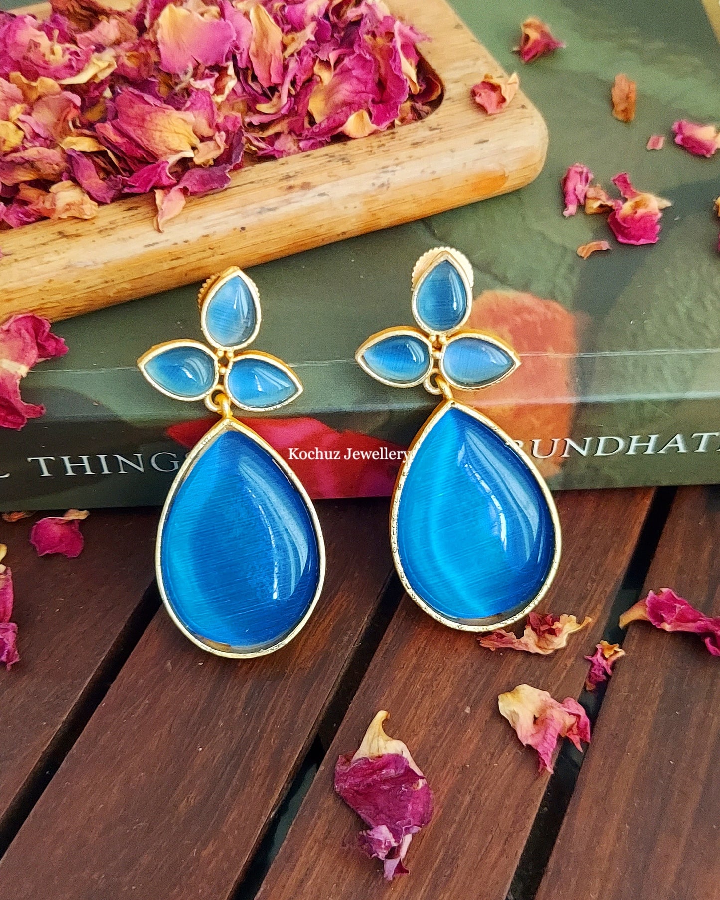 EAR1128 - Glass Stone Earrings