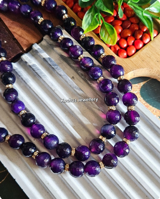 NECK1077 - Amethyst Neckpiece