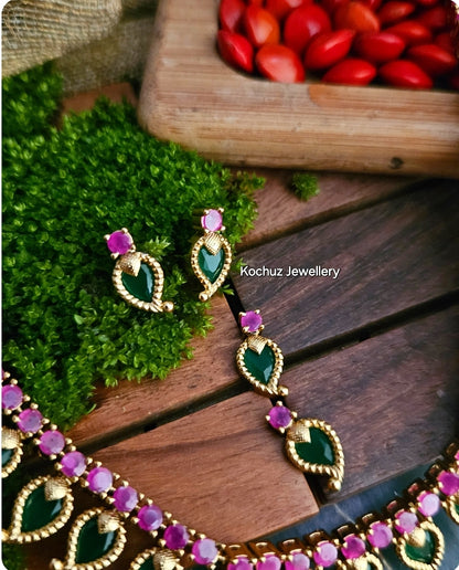 NECK1195 - Palakka Neckpiece