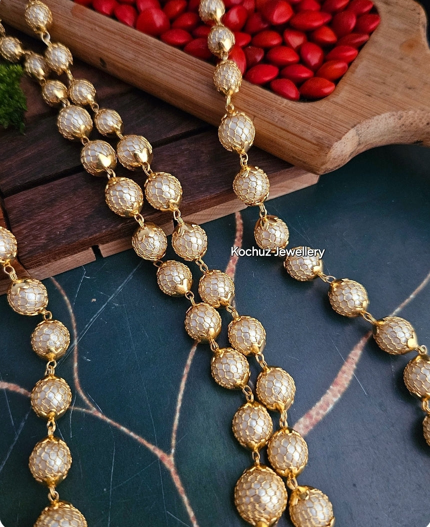 NECK1200 - Netted Pearl Neckpiece