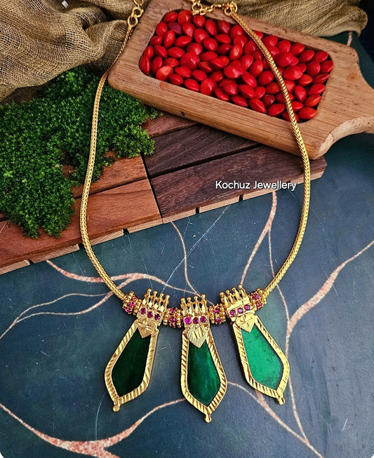 NECK1205  -Traditional Palakka Neckpiece