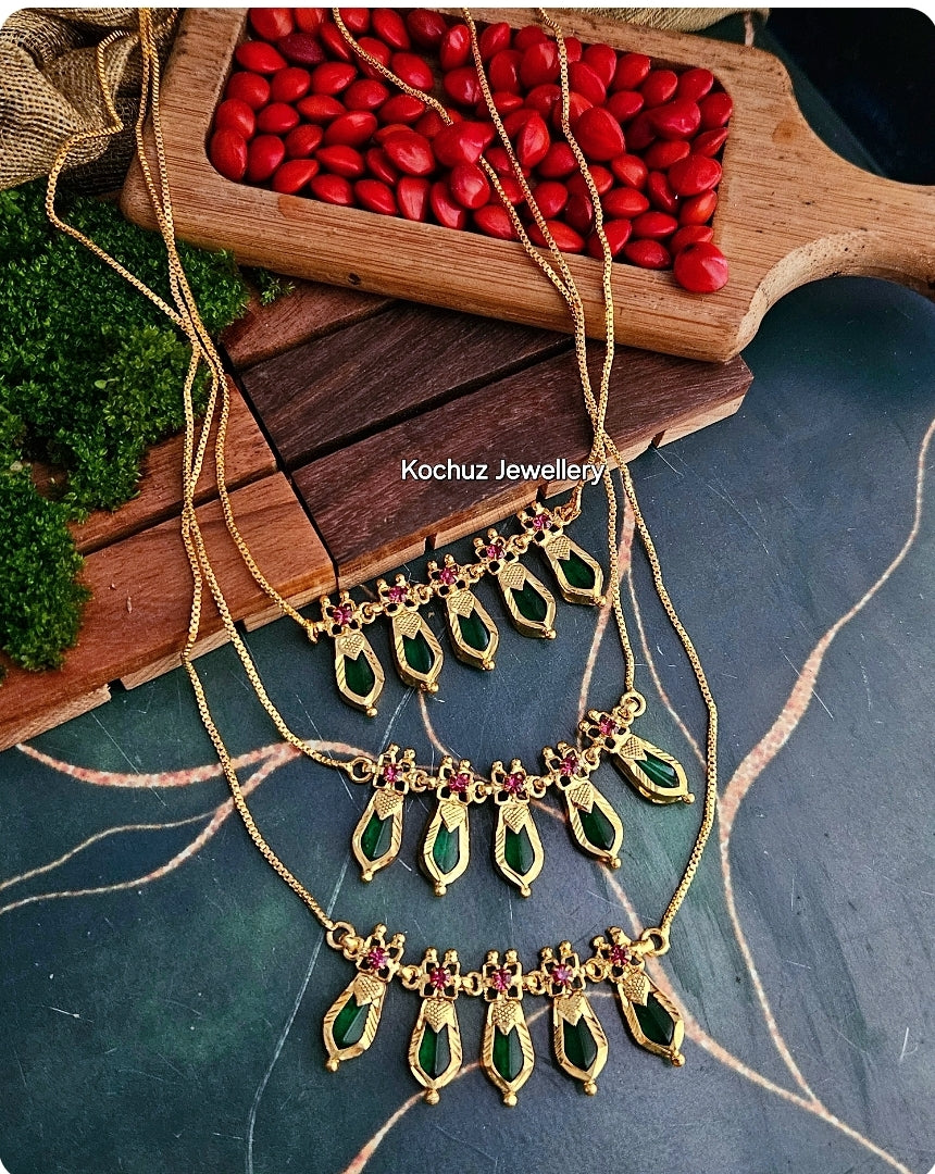 NECK1208 -Traditional Palakka Neckpiece