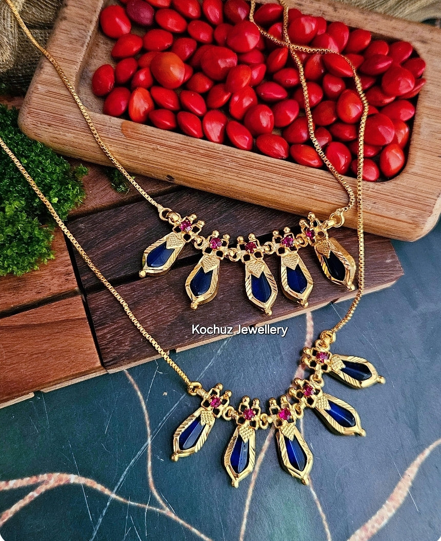 NECK1208 -Traditional Palakka Neckpiece