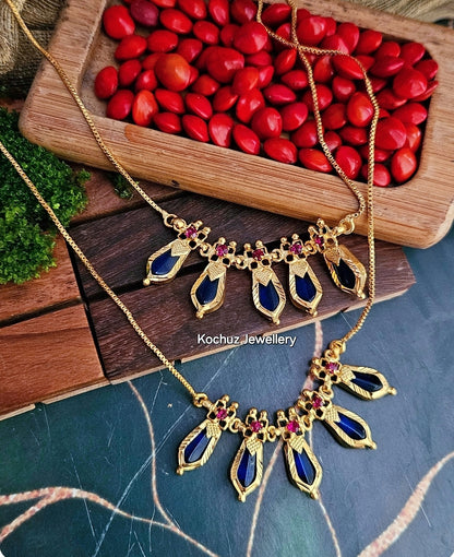 NECK1208 -Traditional Palakka Neckpiece