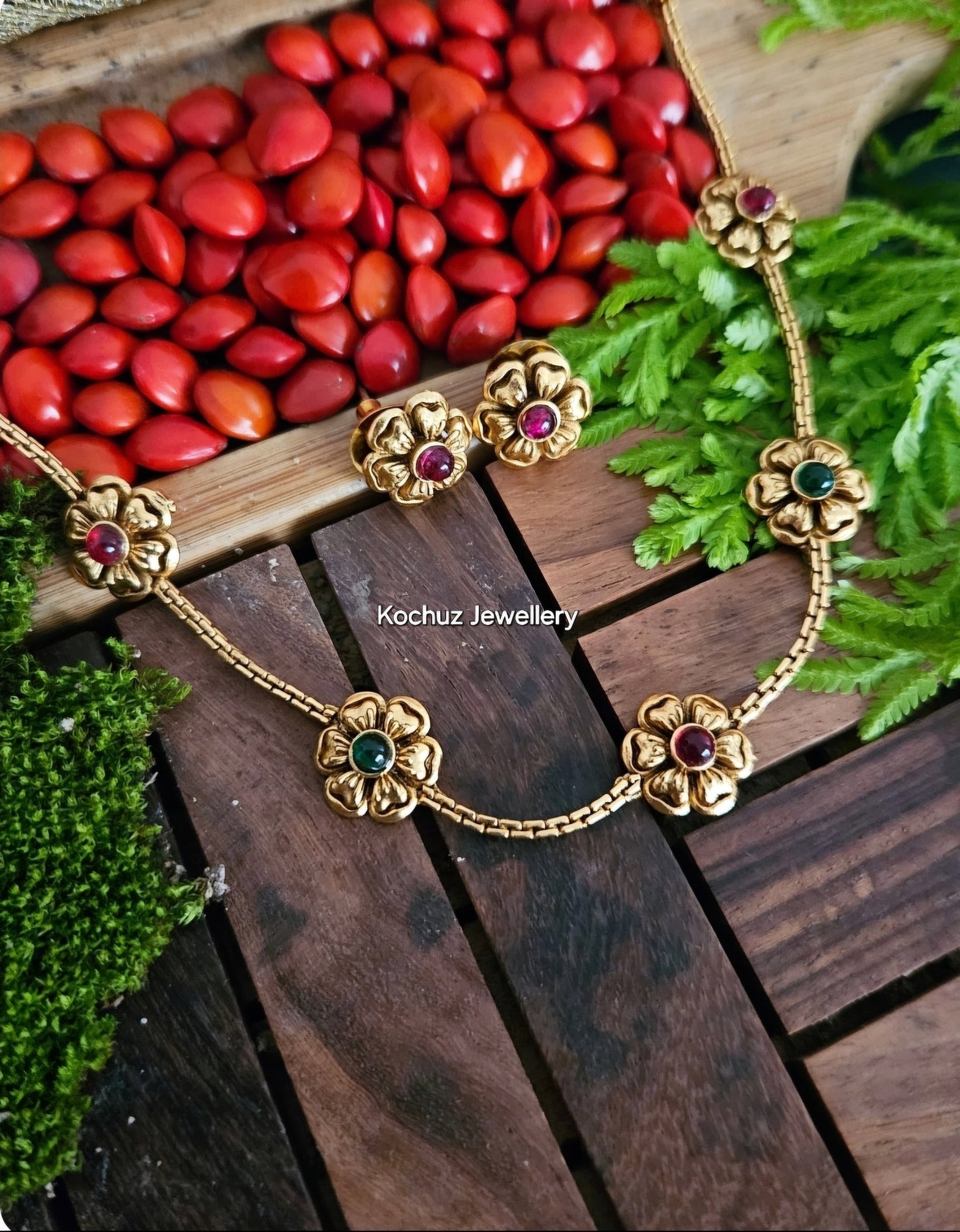 NECK1230 -Single Line kids Neckpiece