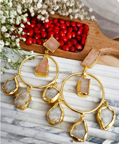 EAR1256 -Natural Stone Earrings