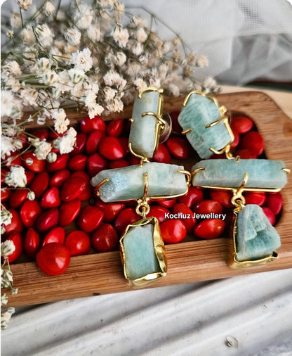 EAR1257 -Natural Stone Earrings